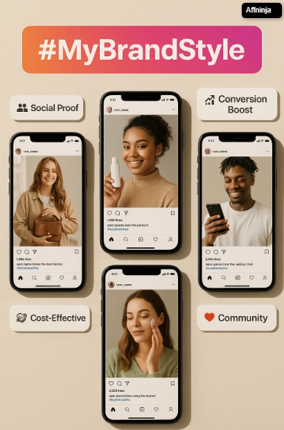 Instagram UGC product posts
