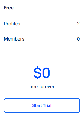 Бесплатный тарифный план AdsPower