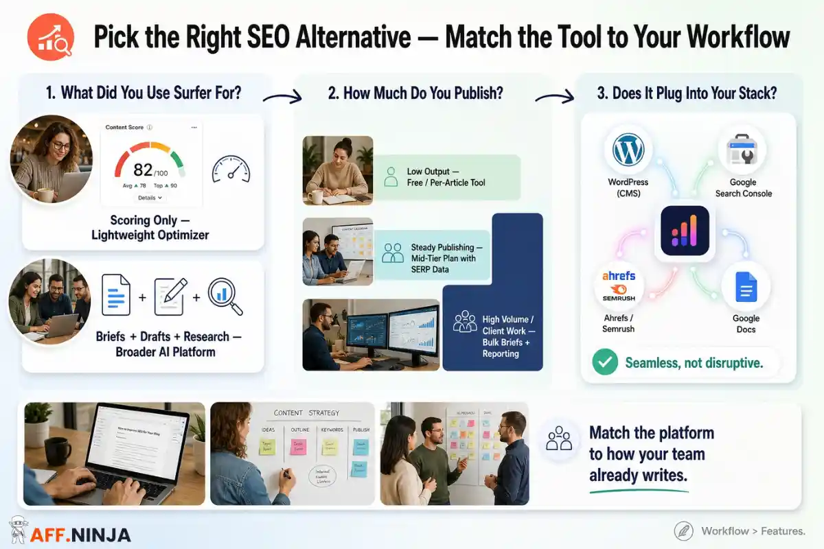 Alternativas de SEO para surfistas para tu pila de marketing